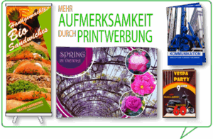 Grafik Design für Printwerbung